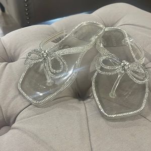 Juned Embellished Flip Flop Steve Madden